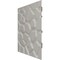 Ekena Millwork 19 5/8in. W x 19 5/8in. H Dublin EnduraWall Decorative 3D Wall Panel Covers 2.67 Sq. Ft. WP20X20DUDST - alternate 5